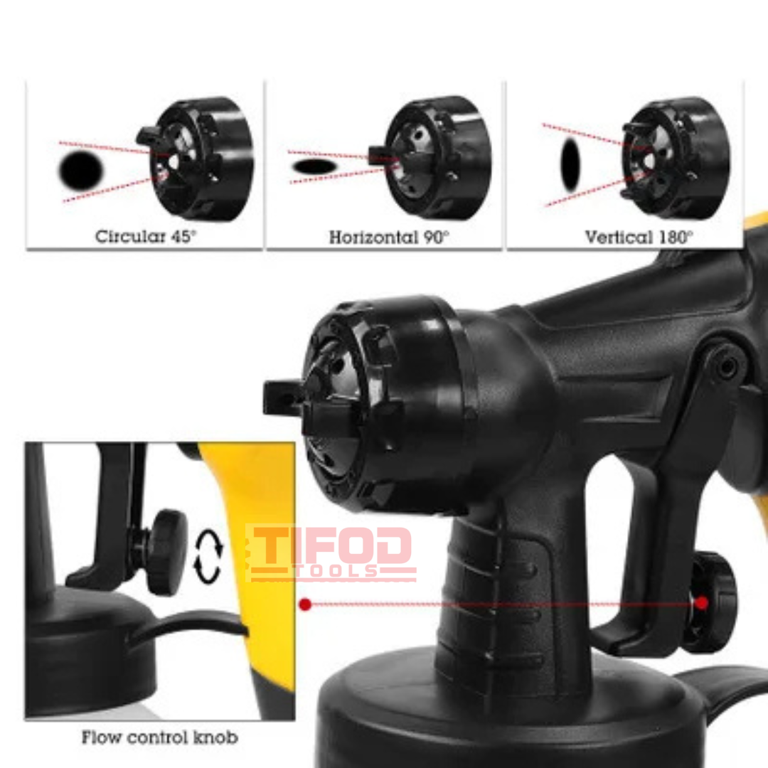 Electric Paint Sprayer Hand Held Gun - Image 3