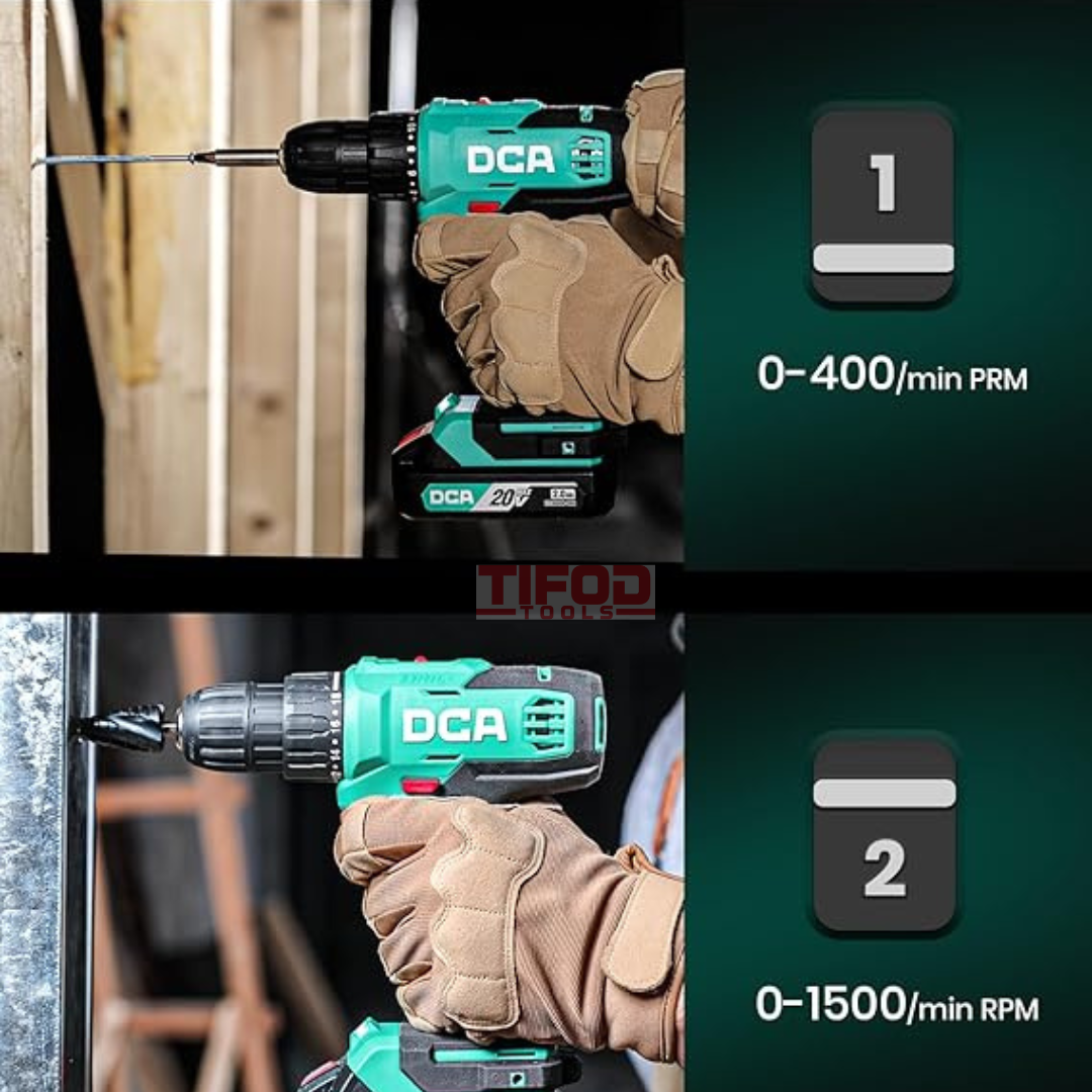 DCA Cordless Drill 20V - Image 3