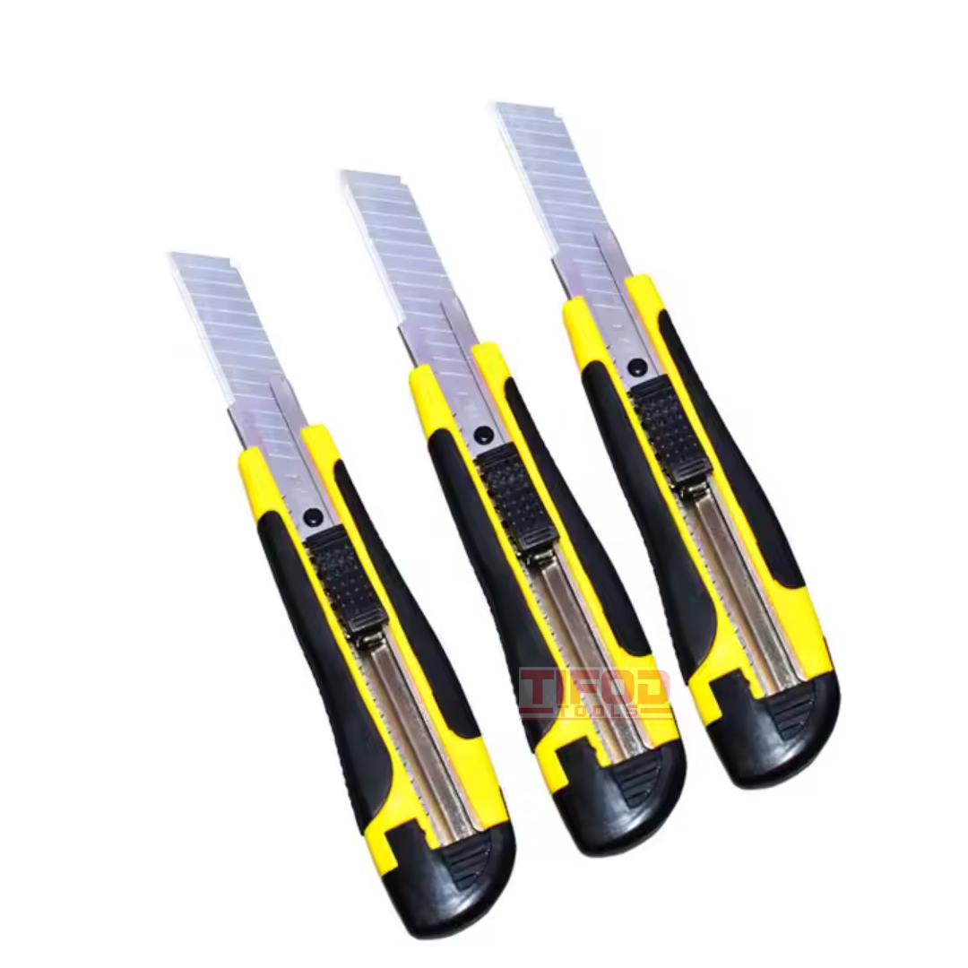 Snap Off Blade Utility Cutter Knife 82mm - Image 3