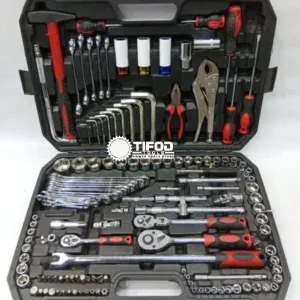 142-Piece Tool Set + 2-Piece Toolbox