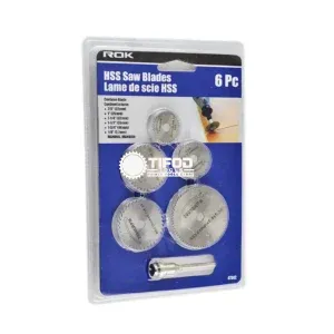 HSS Round Saw Blades – 6PCS