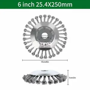 DMAX POWER 6" Circular Wire Brush