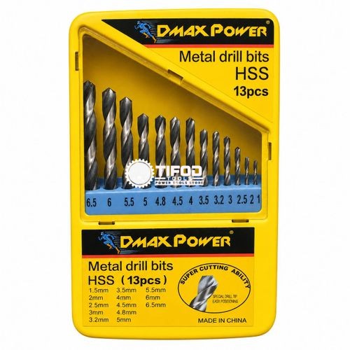 DMAX POWER HSS Metal Drill Bits Set – 19PCS / 13PCS / 25PCS - Image 2