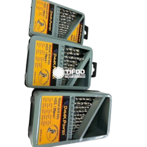 DMAX POWER HSS Metal Drill Bits Set – 19PCS / 13PCS / 25PCS
