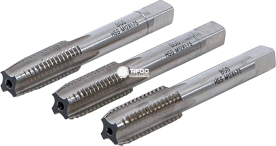 3pcs Tap Set M12 × 1.75 - Image 2